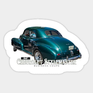 1947 Chevrolet Stylemaster Coupe Sticker